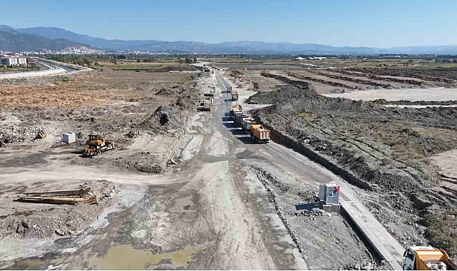 Edremit Körfezi'nin en büyük yatırımı, büyük bir hızıyla devam ediyor