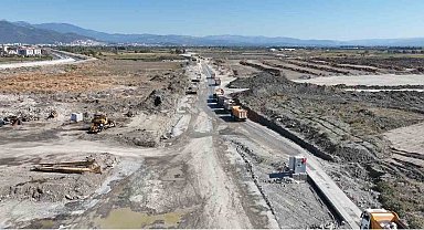 Edremit Körfezi'nin en büyük yatırımı, büyük bir hızıyla devam ediyor