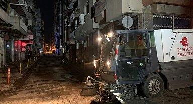 Efeler'de temizlik çalışmaları sürüyor