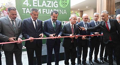 Elazığ'da 4'üncü Tarım Fuarı açıldı