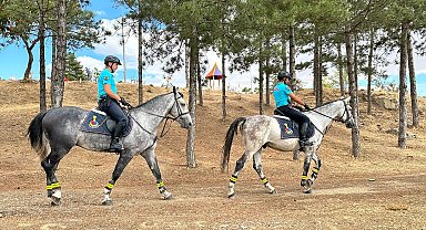 Elazığ'da atlı birlikler görev başında