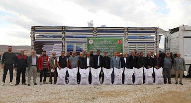 Elazığ'da çiftçilere yüzde 75 hibeli tohum desteği