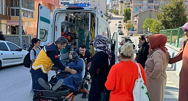 Elektrikli bisikletin karıştığı kazada 3 kişi yaralandı