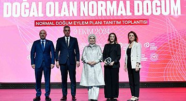 Emine Erdoğan'dan anne adaylarına "normal doğum" çağrısı