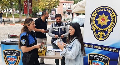 Emniyet ekiplerinden öğrencileri bilinçlendirme platformu