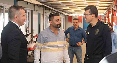 Emniyet Müdürü Karakuş'tan İHA'ya ziyaret