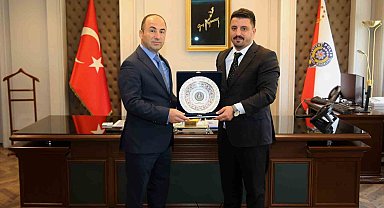 EMŞAV İl Başkanı emniyet müdürünü ve jandarma komutanını ziyaret etti
