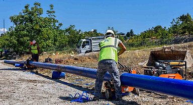 Erdemli'de içme suyu iyileştirme çalışmaları devam ediyor