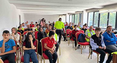 Ereğli'de okul geçit görevlileri sertifikalarını aldı