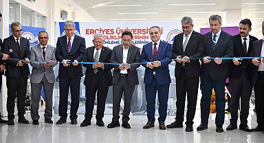 ERÜ Tıp Fakültesi Gevher Nesibe Hastanesi'nin Poliklinik Girişi ve Kan Alma Üniteleri açıldı