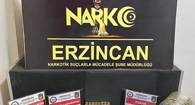 Erzincan'da uyuşturucu ticareti suçundan 1 kişi tutuklandı