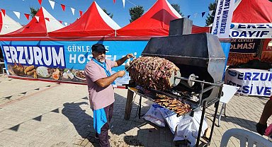 Erzurum'un yöresel lezzetleri Konya'da görücüye çıktı