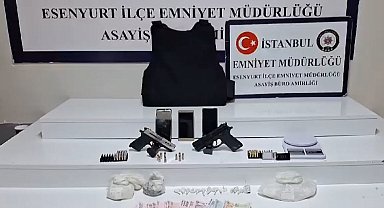 Esenyurt'ta aranan şahıslar operasyonu