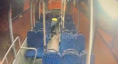 Eşinin dayısının otobüste katlettiği Enes toprağa verildi