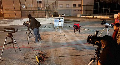 Eskişehir Astronomi Günleri'nde çocuklar gökyüzünü keşfetti