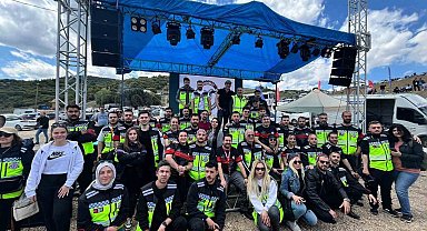 Eskişehir'de motosiklet kulübünden örnek davranış