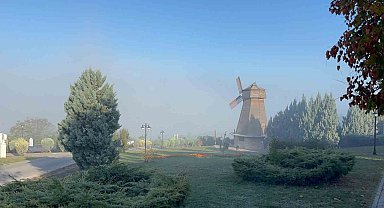 Eskişehirliler güne sis ile uyandı