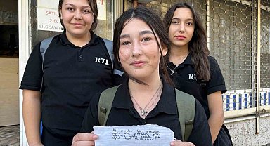 Eyüpsultan'da yolda para bulan 3 kız öğrenciden örnek davranış