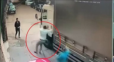 Faciadan dönülen o anlar kamerada