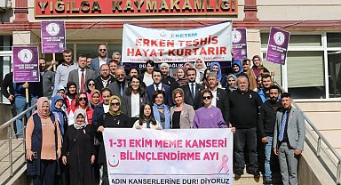 Farkındalık oluşturmak için yürüdüler