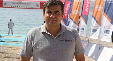 Fethiye'de açık su yüzme yarışı gerçekleştirildi