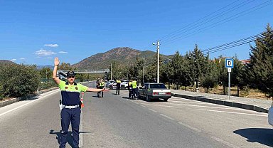 Fethiye'de polis ve jandarmadan ortak denetim