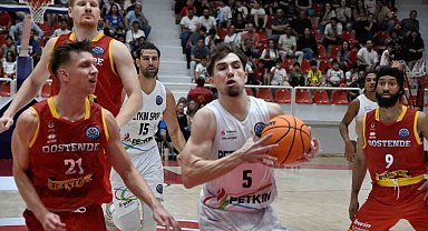 FIBA Şampiyonlar Ligi: Aliağa Petkimspor: 77 - Filou Oostende: 74