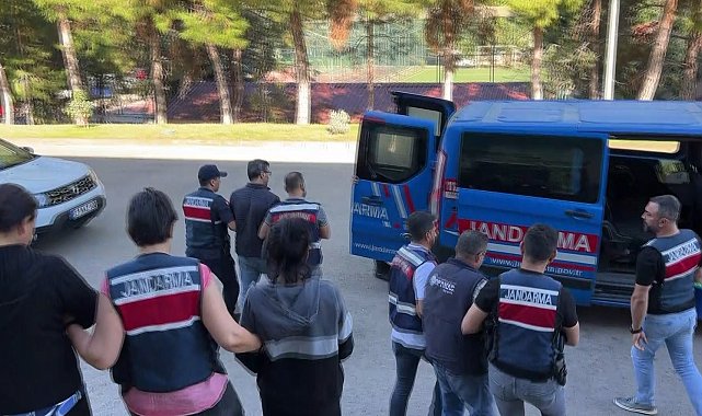 Gaziantep merkezli 5 ilde organize suç örgütüne operasyon: 6 şahıs tutuklandı