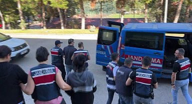 Gaziantep merkezli 5 ilde organize suç örgütüne operasyon: 6 şahıs tutuklandı