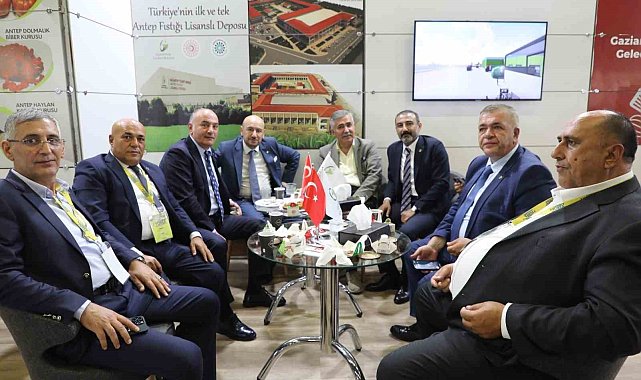 Gaziantep'in coğrafi işaretli ürünleri YÖREX Fuarında tanıtıldı