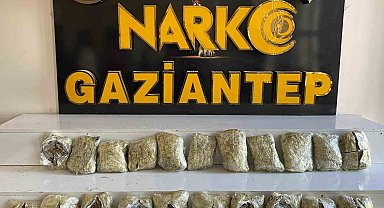 Gaziantep'te 123 kilo skunk ve metamfetamin ele geçirildi: 4 tutuklama