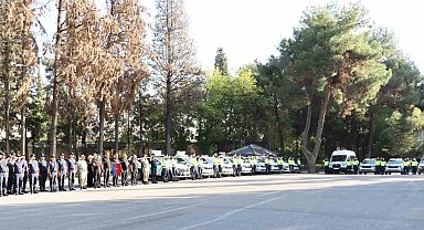 Gaziantep'te otoyol jandarması 22 araçla göreve başladı