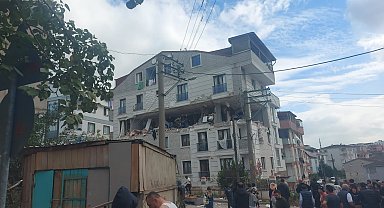 Gebze'de bir binada patlama meydana geldi