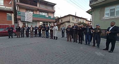 Gediz Altınkent köyünde sabah namazı buluşması ve yağmur duası programı