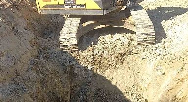 Gediz'de 13 köyün su sorunu çözülüyor