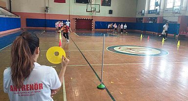 Geleceğin sporcuları antrenmanlarına başladı