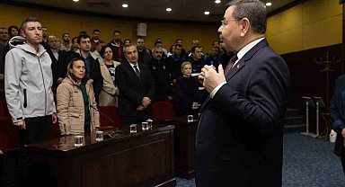 Gölbaşı Belediyesi'nden personellerine 'Afetler ve Afetlerden Korunma Bilinci' paneli