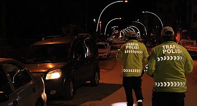 Gönen'de asayiş ve trafik uygulaması