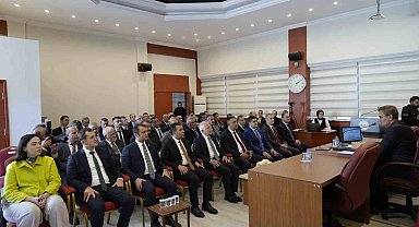 Gümüşhane'de yılın son İl Koordinasyon Kurulu Toplantısı yapıldı