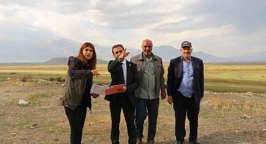 Günebakan köyünde, sel riskinin ortadan kaldırılması amacıyla çalışma başlatıldı