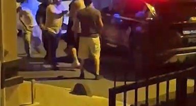 Halkalı'da pazarcı iki aile arasında egzoz sesi yüzünden sopalı kavga: 1 polis memuru yaralandı