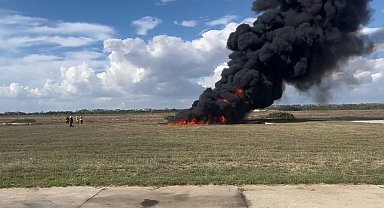 Havalimanında 'Kaza Kırım ve Yangınla Mücadele Tatbikatı'