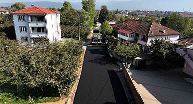 Hendek'in o mahallesi asfalt ile buluştu