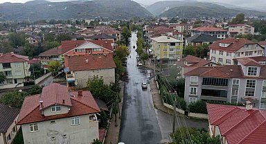 Hendek'te 3 mahalleyi bağlayan hat sil baştan yenilendi