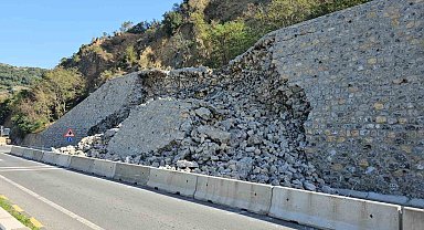 Heyelanın büyüklüğü gün ağarınca ortaya çıktı