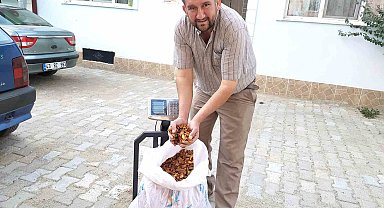 Hisarcık elma kurusunun fiyatı 35 TL'ye yükseldi