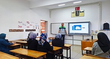 Hisarcık'ta Aile Okulu veli eğitimi seminerleri