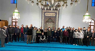 Hisarcık'ta gençlerle sabah namazı buluşması