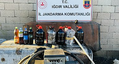 Iğdır İl Jandarma Komutanlığı'ndan kaçakçılık operasyonu