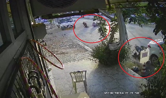 İki motosiklet kafa kafaya çarpıştı: 3 kişi yere savruldu